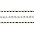 3mm x 2mm Metal Alloy Oval Link Chain (available in 5 colours)